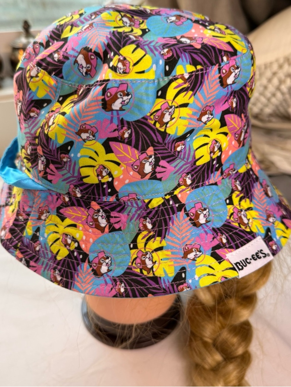 BUC•EE'S Kids' Multicolor Tropical Cartoon Bucket Hat